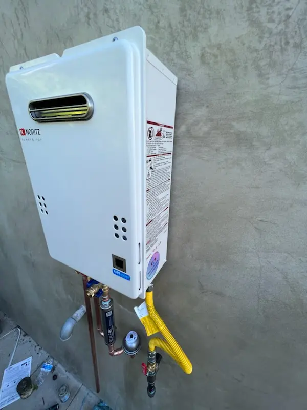 Tankless water heater installation for Fossil Park homes